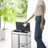 Balde Reciclagem 30x15x15L Inox Escovado Mirage Plus